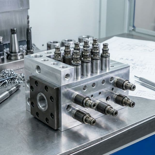 Hydraulic Manifold Block